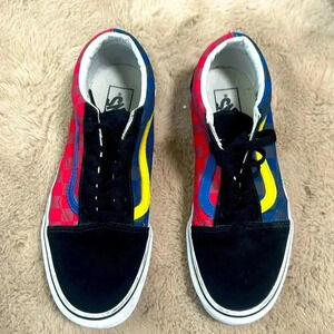 Vans Multi Color, Sneakers Size 6.5(Men) Size 8.0(Women)
